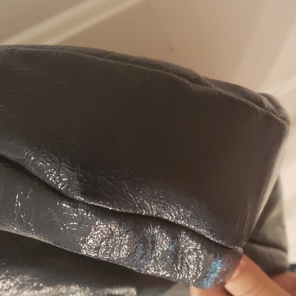 Marc by Marc Jacobs Hillier Hobo Navy Patent leather - Picture 3 of 11